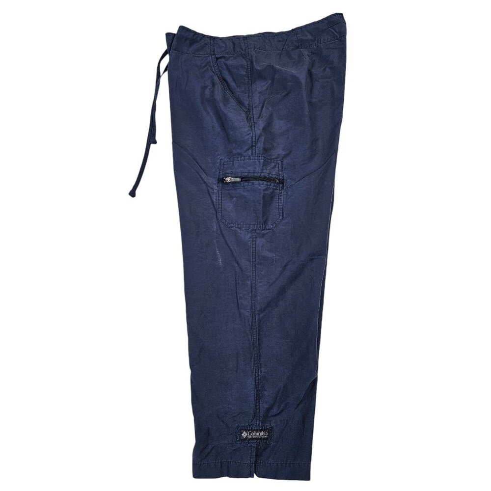 Columbia Women's Cargo Capri Pants - Navy - Size L - Picture 7 of 9